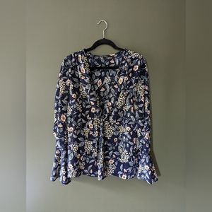 Papillon Floral Blouse